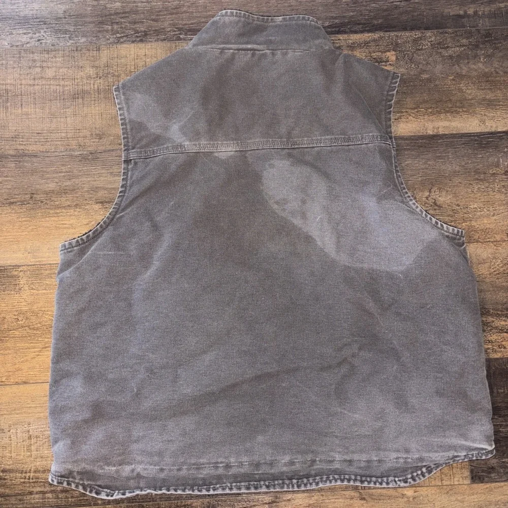 Carhartt Vest Mens XL Sandstone Sherpa-Lined 